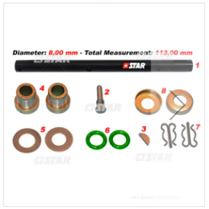 STAR REF.: ( 44050 ) KIT APAGADOR BH RQV EJE 113 MM