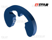 STAR REF.: ( 46057/01 ) CLIP RSV 4 MM