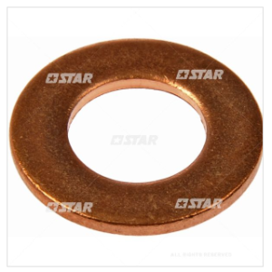 STAR REF.: ( 52383 ) ARANDELA EN COBRE PUNTA INJ. MAZDA, 2X7X14 MM
