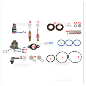 STAR REF.: ( 60.096/32) KIT REPARACION BOMBA C/R BH-CP1K/S, P/KIA SPORTAGE